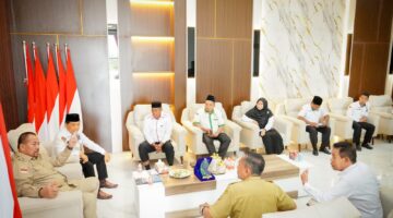 Bupati Batu Bara Bahas Penguatan Pengelolaan Zakat Bersama Kemenag dan Baznas*