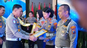 HUT Lalu Lintas ke-71, Satlantas Polres Batu Bara Raih Dua Penghargaan Polda Sumut